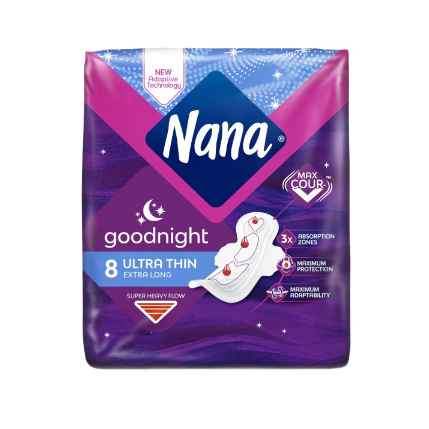 Nana Goodnight Ultra Thin Extra Long  8's