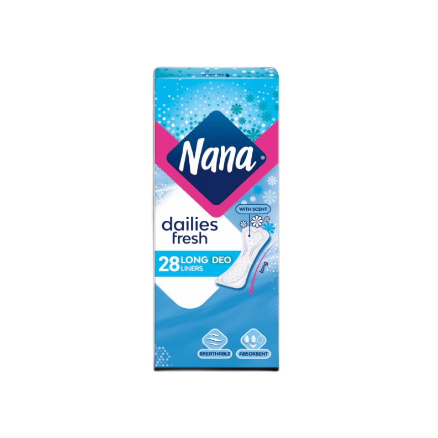 Nana Daily Fresh Long  Deo 28's