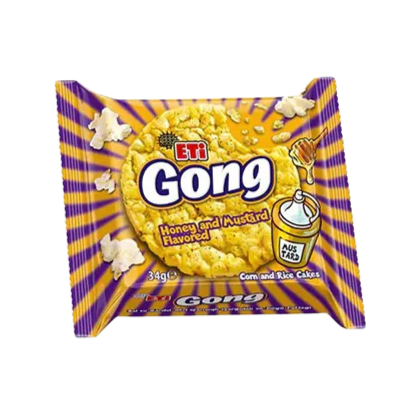 ETi Gong Honey and Mustard Corn And Rice Cakes 34 g