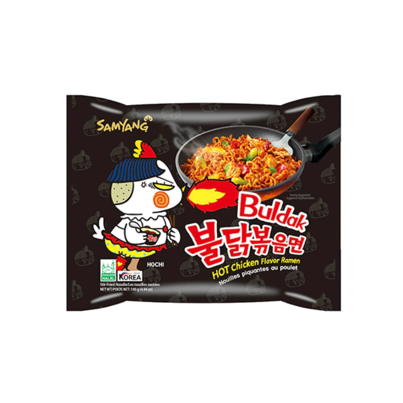 Buldak Hot Chicken Spicy Flavor 140 g
