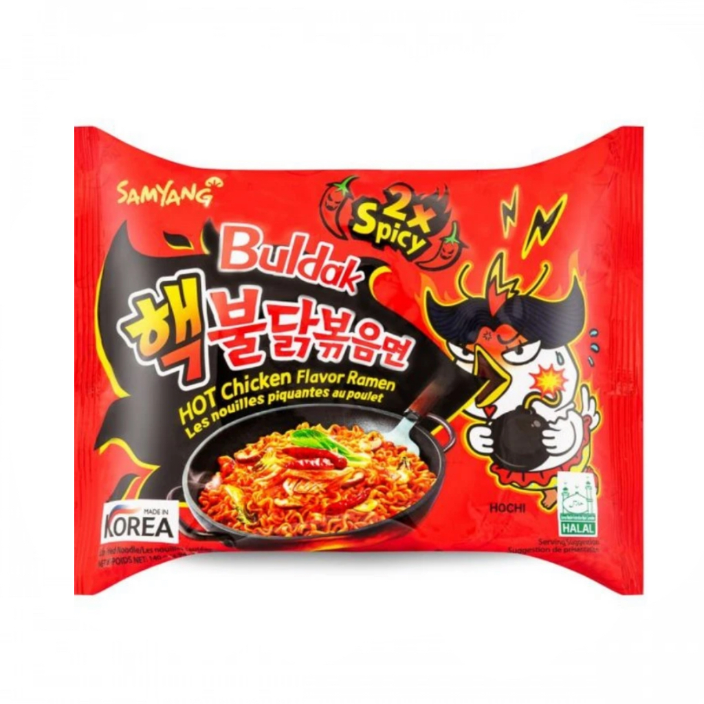 Buldak Hot Chicken 2xSpicy Flavor 140 g