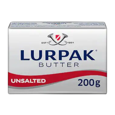 Lurpak Butter Unsalted 200 g