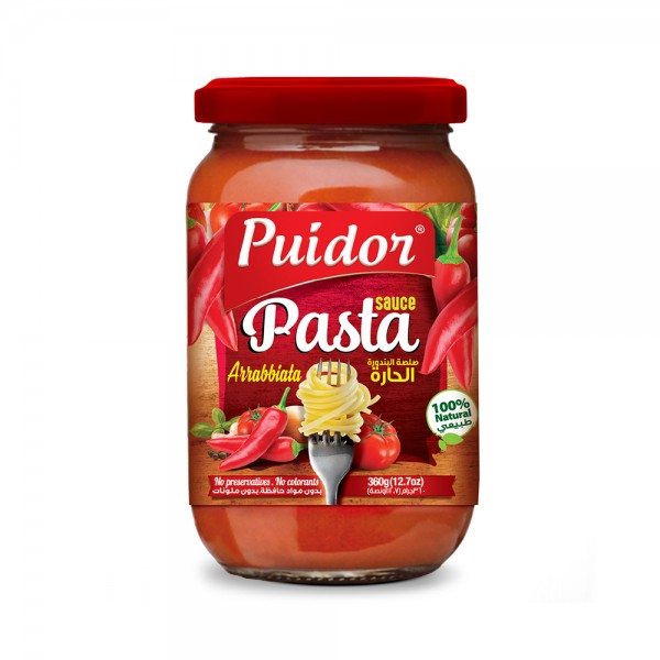 Puidor Pasta Sauce Arrabiatta 360 g
