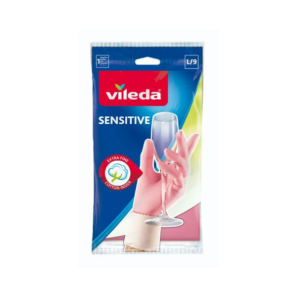 Vileda Sensitive Gloves Large