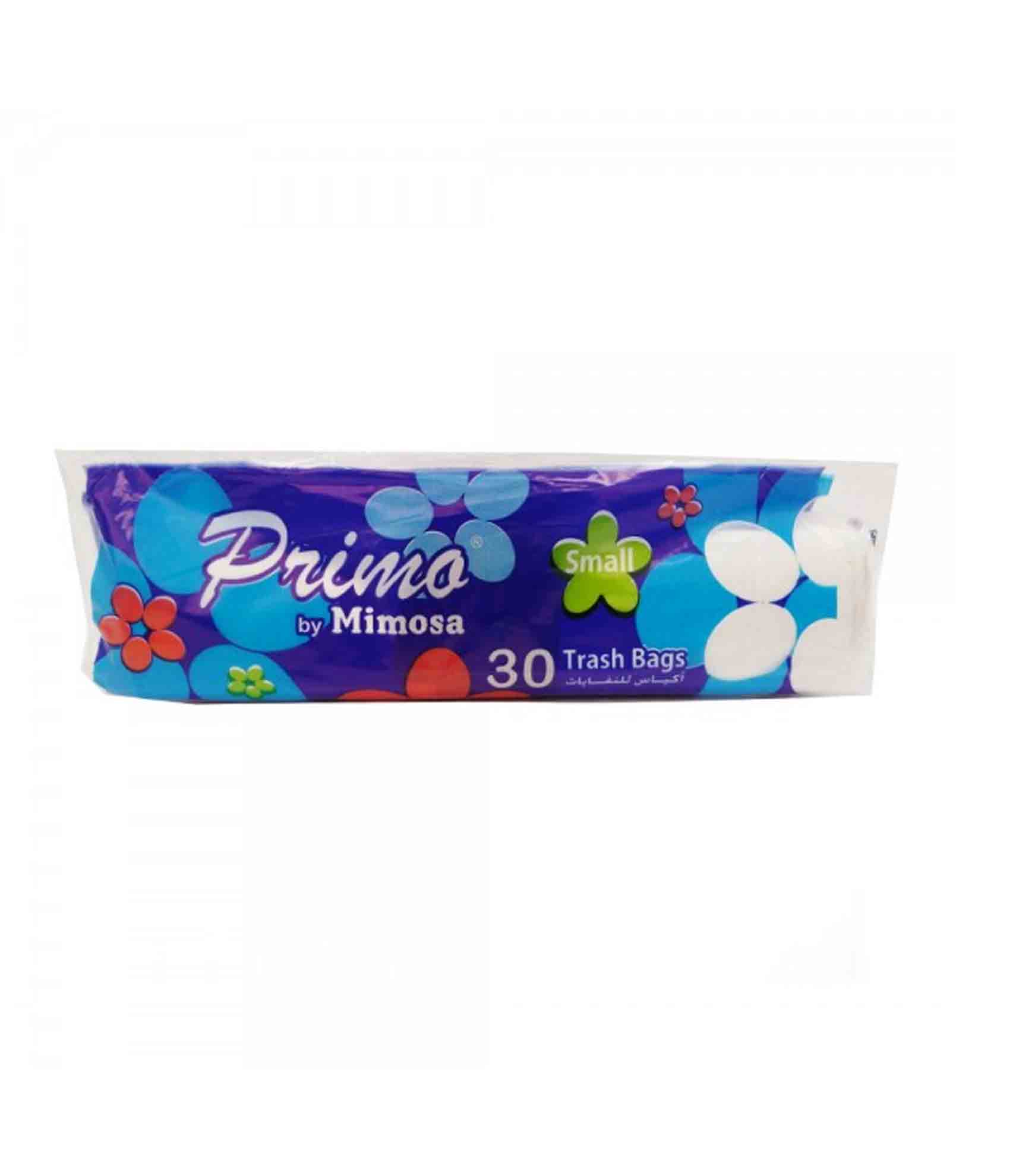 Primo Regular Trash Bags Small White 30's