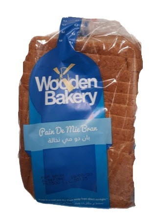 Wooden Bakery Pain De Mie Bran 400 g