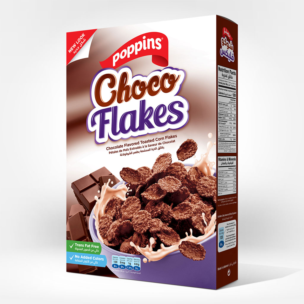 Poppins Choco Flakes 500 g