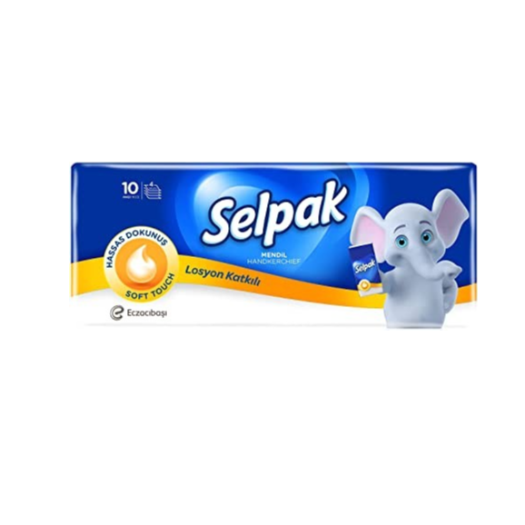 Selpak Hanky Lotion Pocket 10's