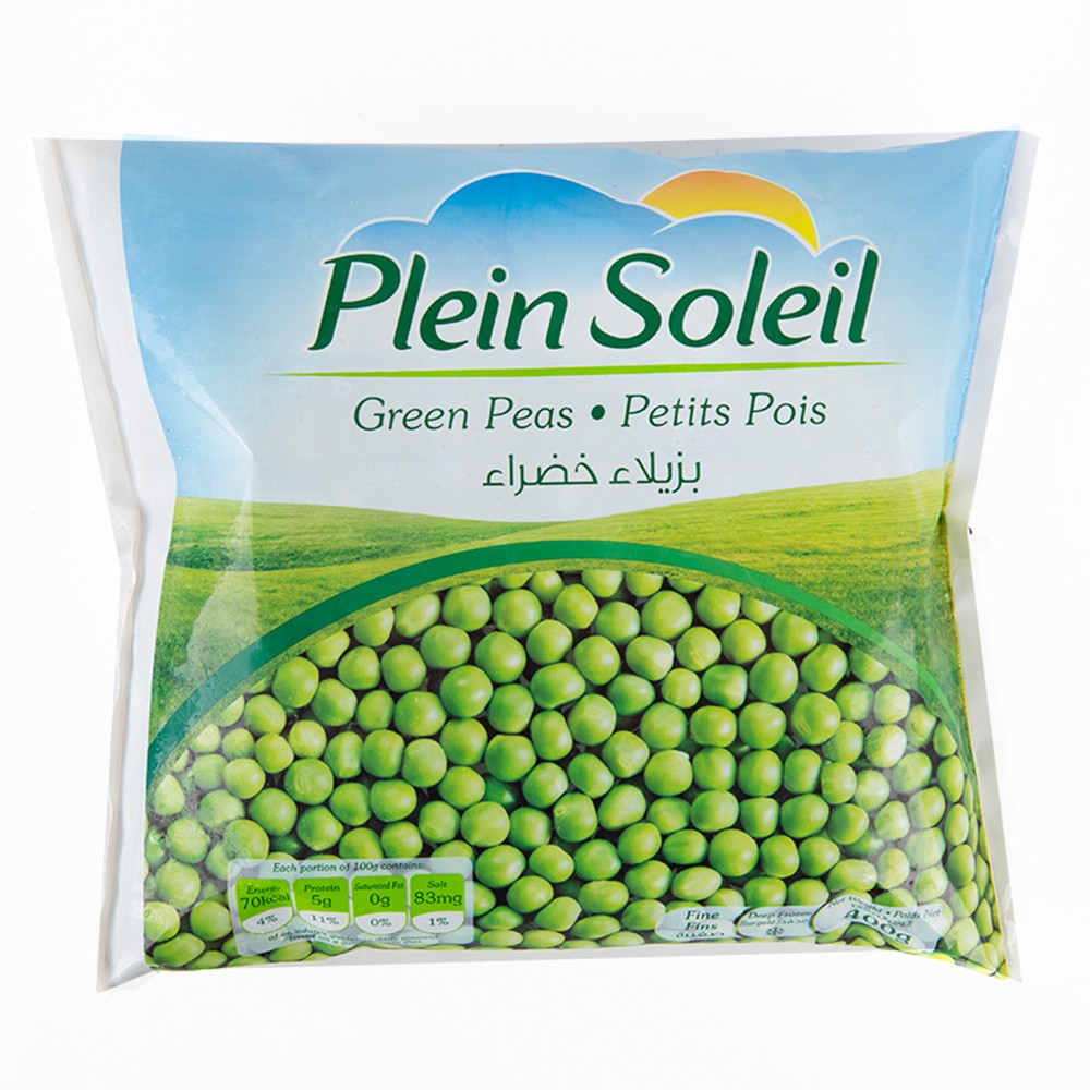 Plein Soleil Green Peas 400 g