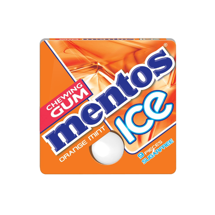Mentos Chewing Gum Orange Mint 8's