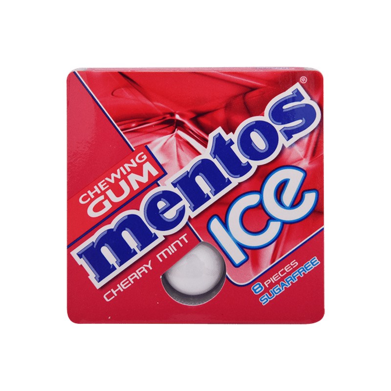 Mentos Chewing Gum Cherrymint 8's