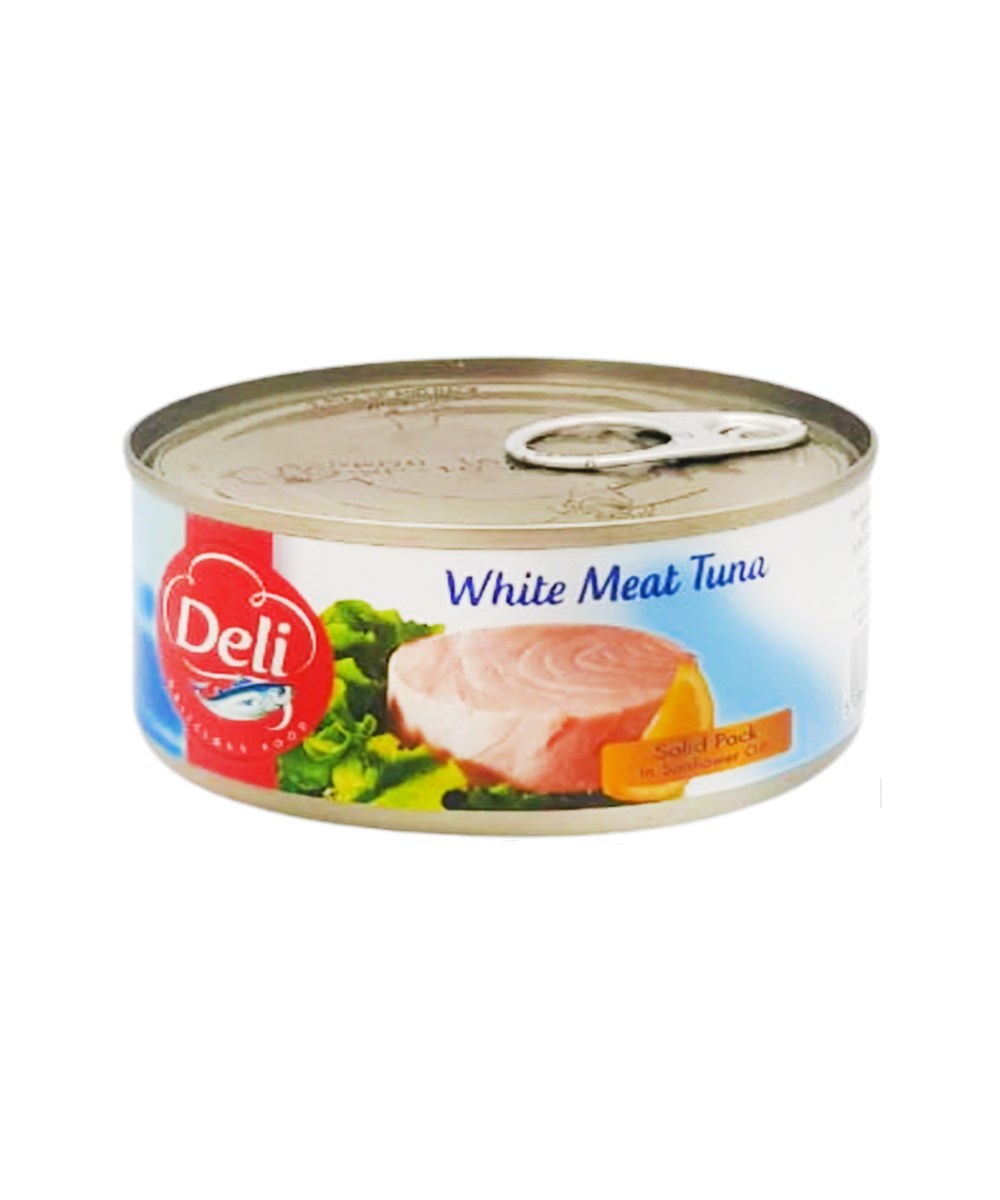 Deli White Meat Tuna Sunflower Oil 185 g