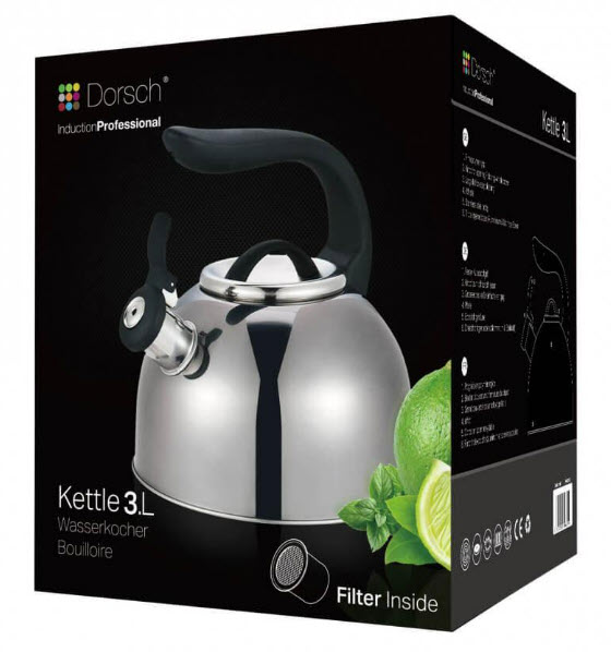 Dorsch Kettle Dark Steel 3 L