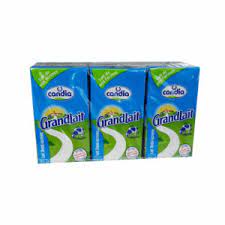Candia Half Skimmed UHT Milk 125 ml (Pack of 6)