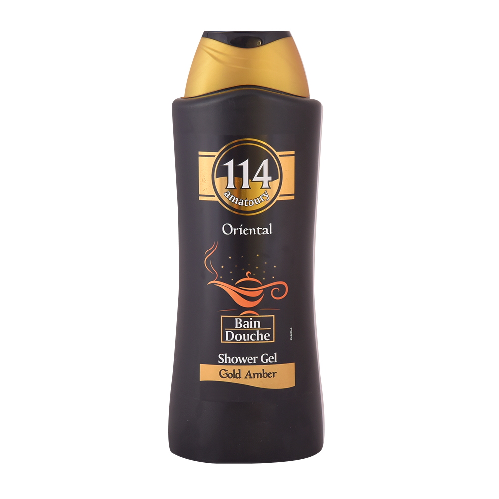 114 Shower Gel Oriental Gold Amber 650ml