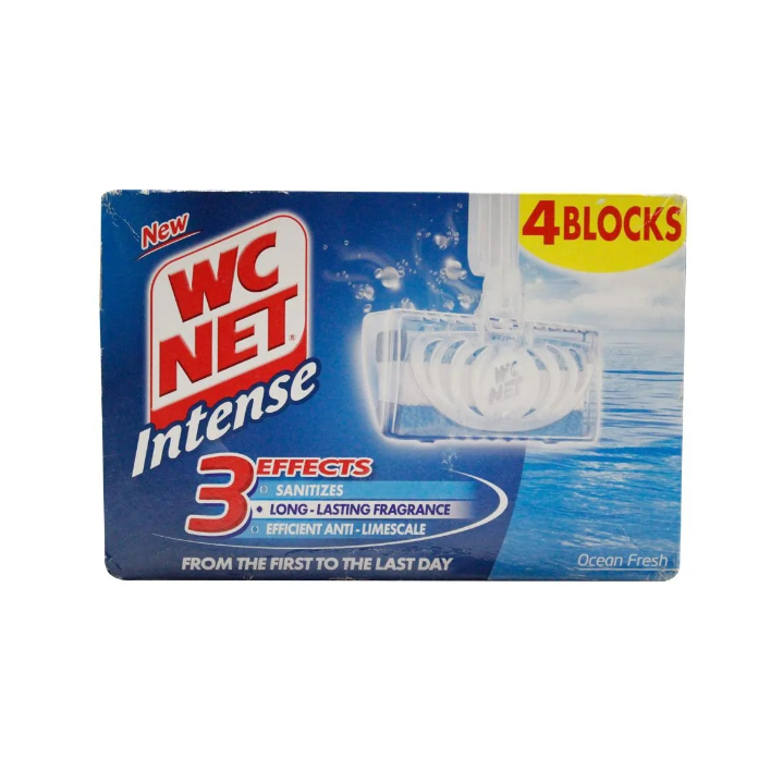Wc Net Ocean Fresh Blocks 4's   blue