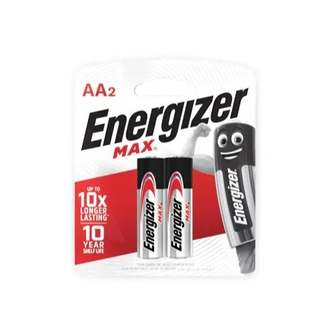 Energizer Battery Max AA 2's