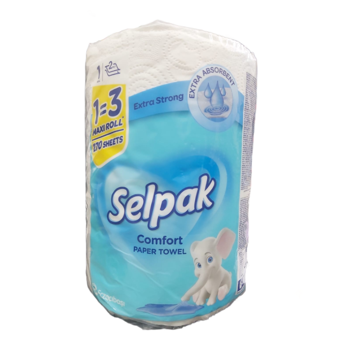 Selpak Kitchen 2 Ply Comfort Towel 1 Roll