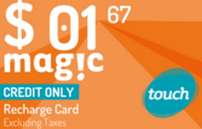 Touch Magic 1.67$ (Credit Only)