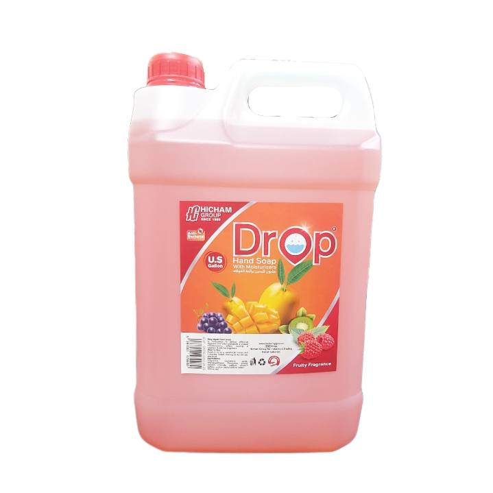 Drop Hand Soap With Moisturizers Fruity Fragrance 3.5 L