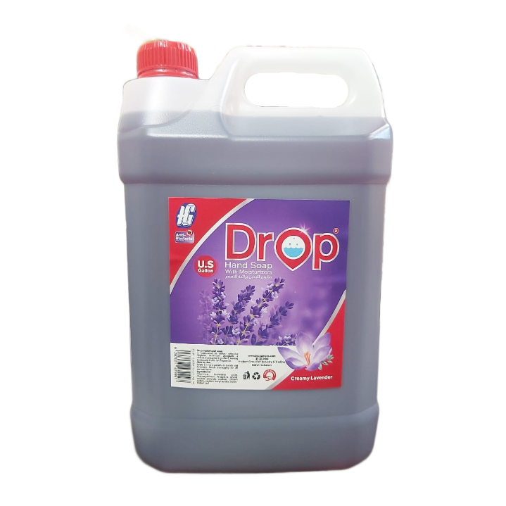 Drop Hand Soap With Moisturizers Creamy Lavender 3.5 L