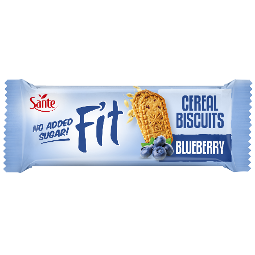 Sante Fit Cereal Biscuit Blueberry 50 g