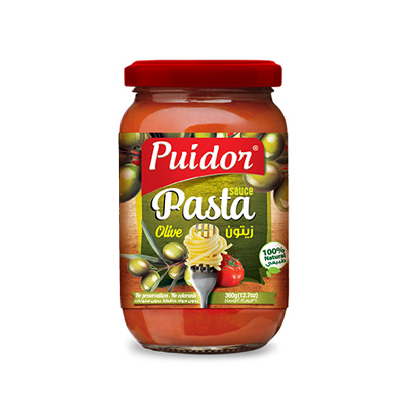 Puidor Pasta Sauce Olive 360 g