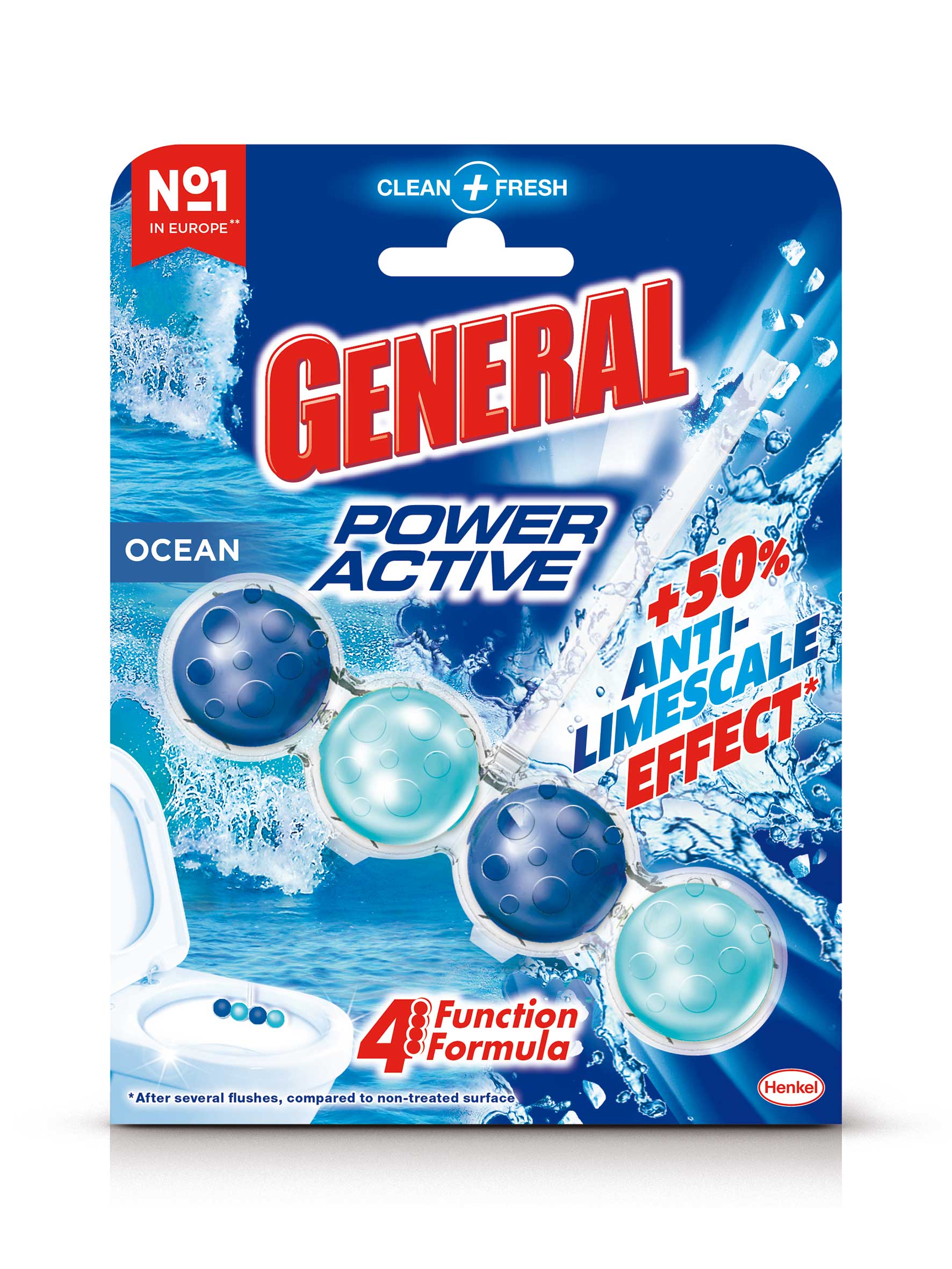 General Toilet Blocks Ocean Burst 50 g
