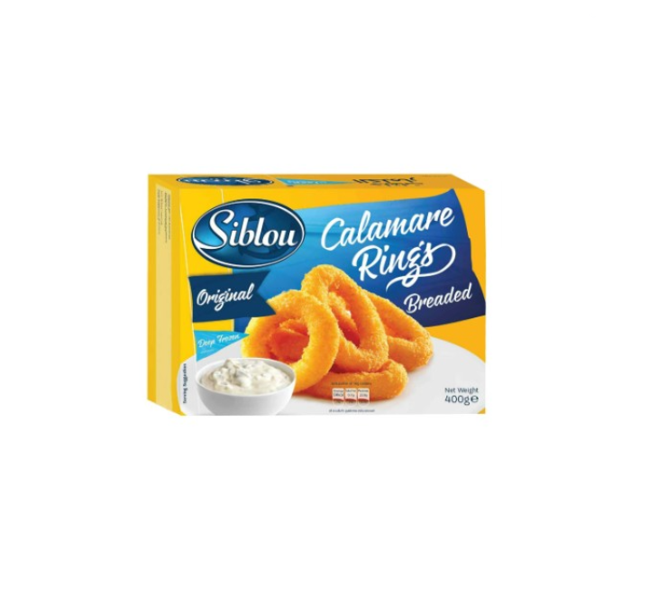 Siblou Breaded Calamare Rings 400 g