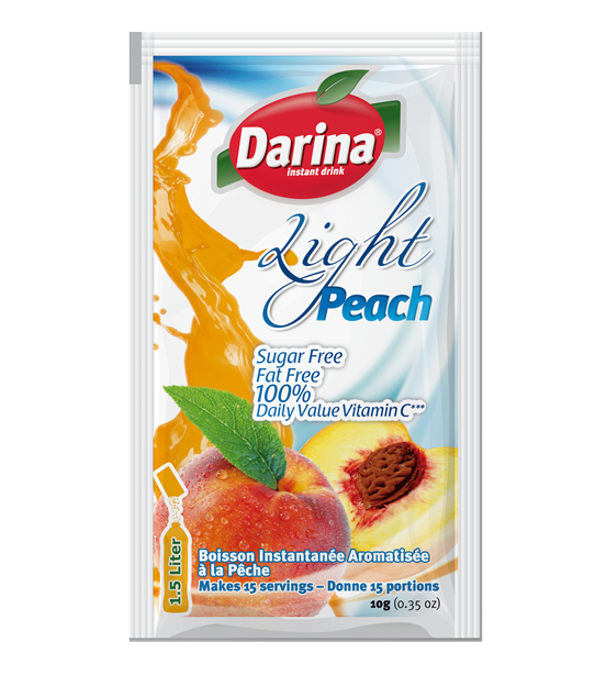 Darina Light Peach Sugar Free 10 g