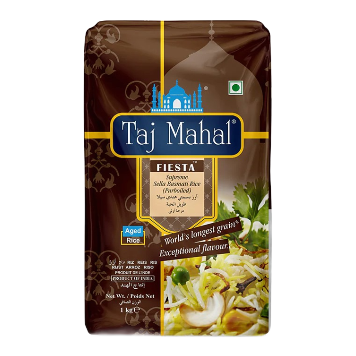 Taj Mahal Supreme Sella Basmati Indian Rice 800 g