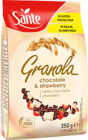 Sante Granola White Chocolate & Strawberry  350 g
