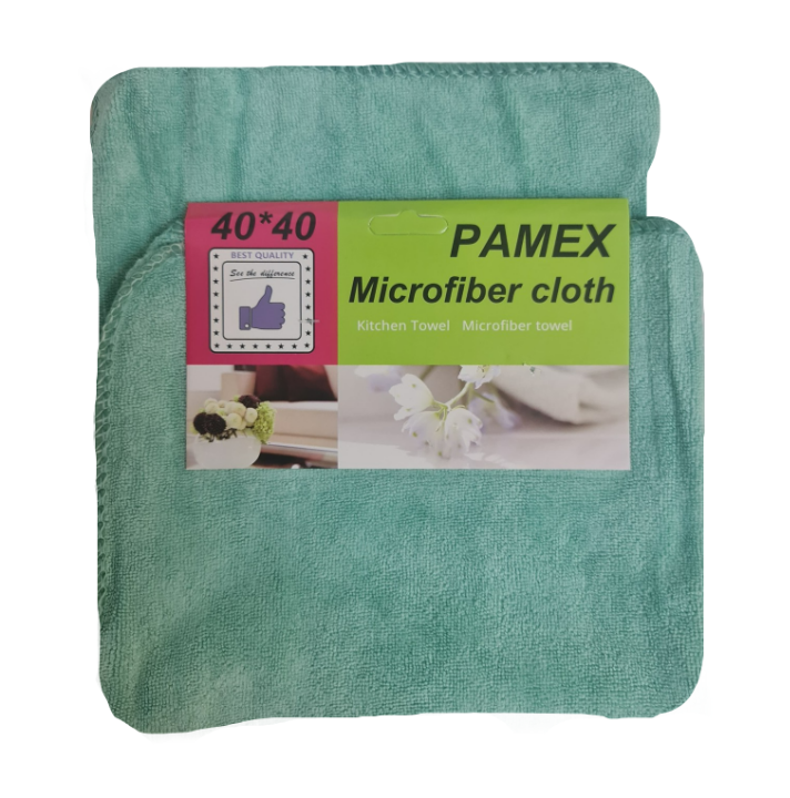 Pamex Microfiber Cloth Green 40cmx40cm