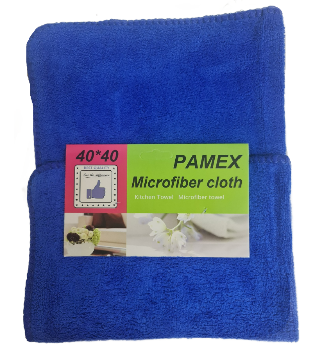 Pamex Microfiber Cloth Blue 40cmx40cm