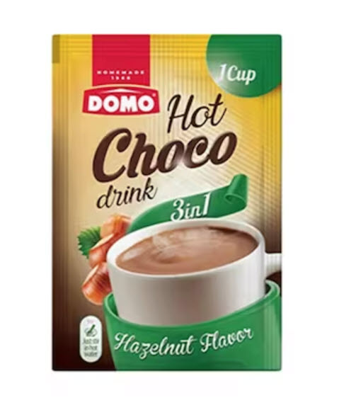 Domo Hot Choco Hazelnut 3-In-1 30 g