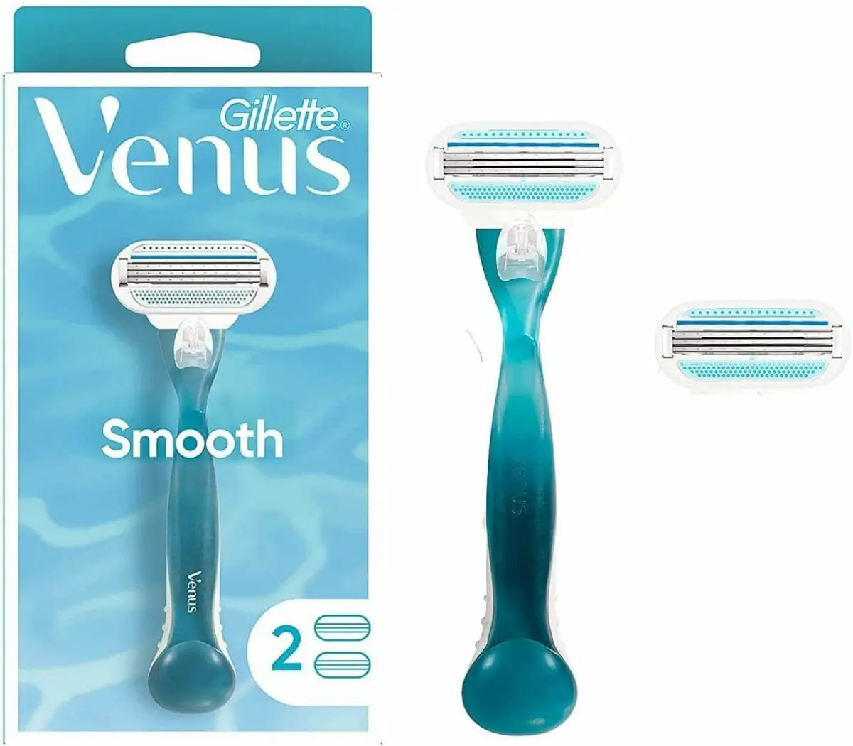 Gillette Venus Smooth 3-Blades 2's