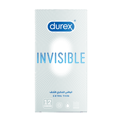 Durex Condoms Invisible Extra Thin 12's
