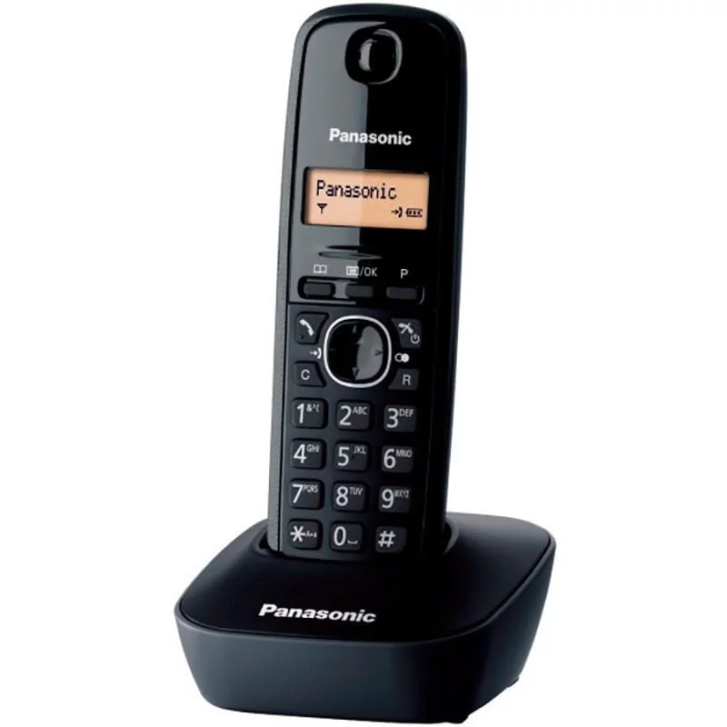 Panasonic Cordless Telephone Black 1's