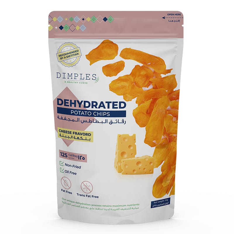 Dimples Dehydrated Potato Chips Cheese Flavored 35 g