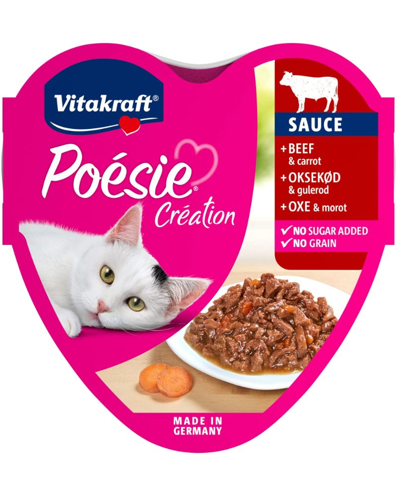 Vitakraft Cat Food Beef Sauce 85 g