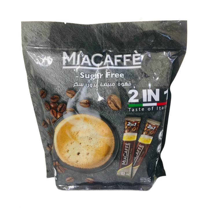 Mia Caffe 2-in-1 Sugar Free Pack of 30