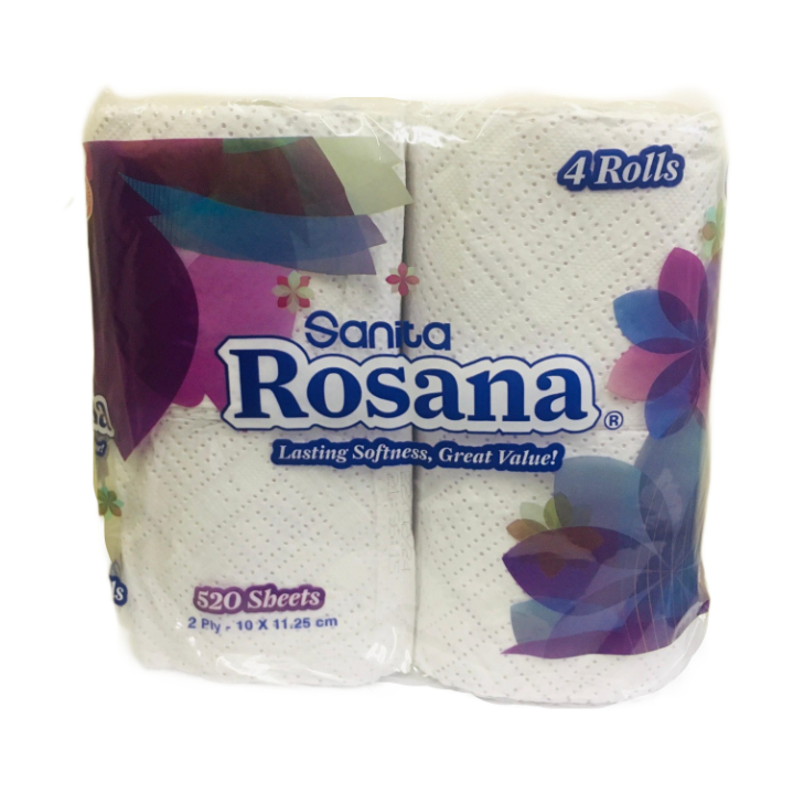Sanita Rosana 2 Ply Toilet Roll 4 's