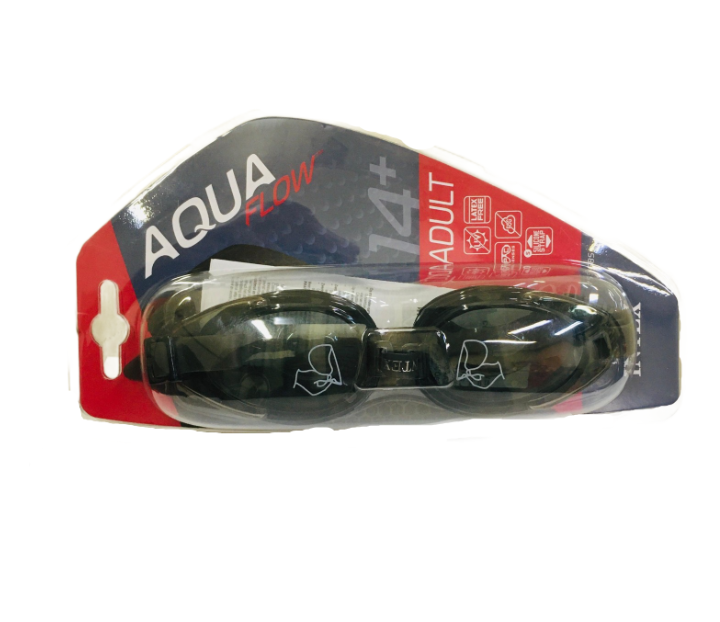 Aqua Flow Black Mask For Adult 1's
