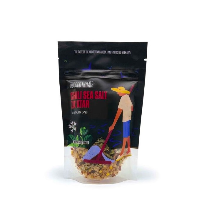 The Good Thyme Chili Sea Salt Zaatar Bag 125 g