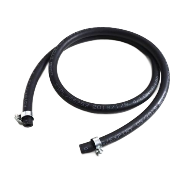 Taiko Gas Italy Hose with Clips 6 Bars 1.5 m