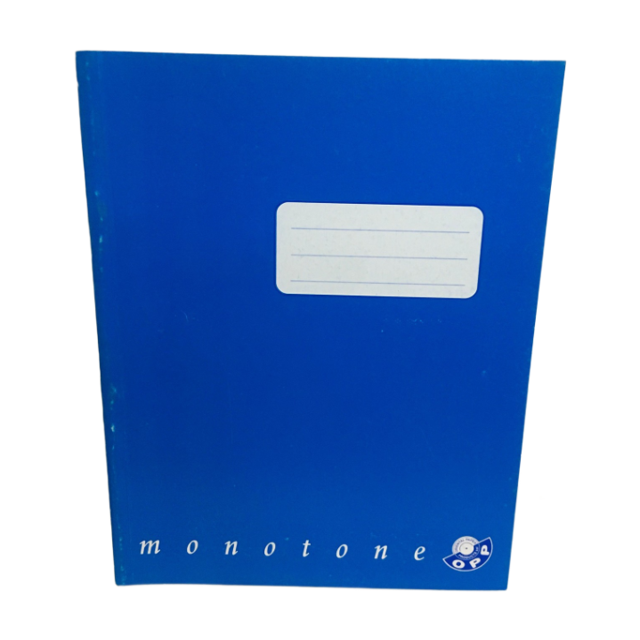 Opp Blue Notebook 48 Sheets 165x210 mm