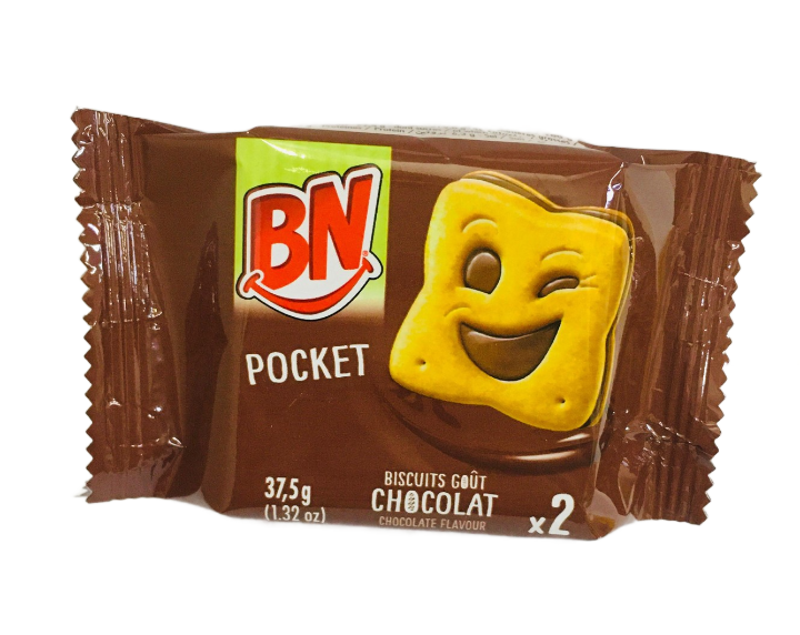 BN Pocket Chocolate Biscuits 37.5 g  2's