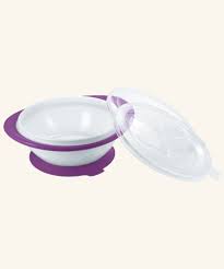 NUK Eating Bowl Purple 6M+