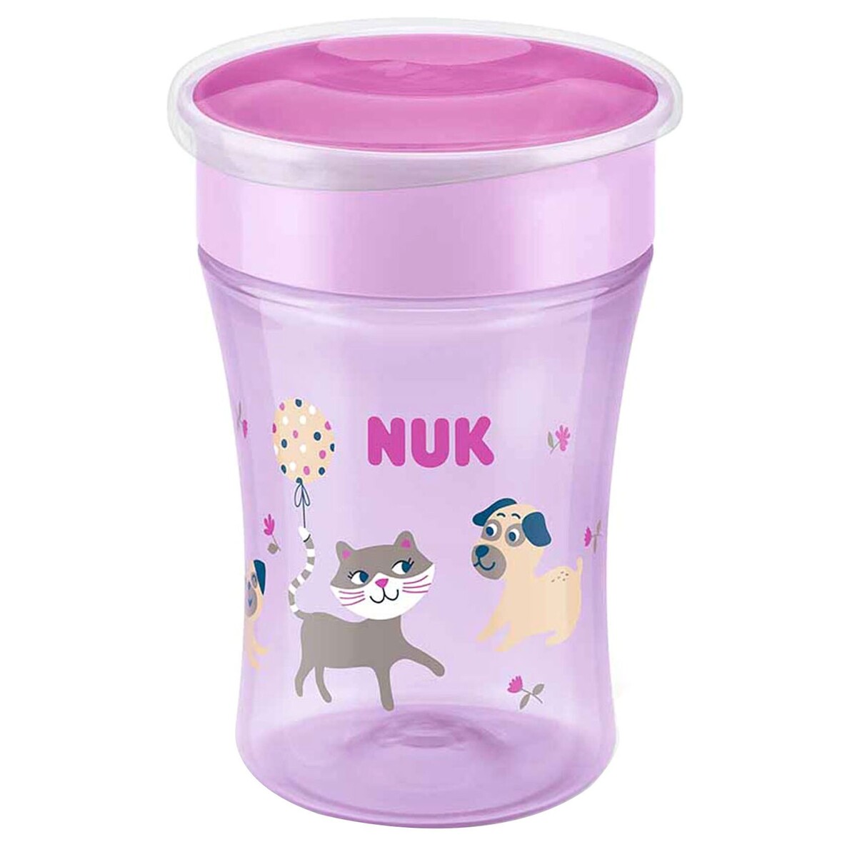 NUK Magic Cup Pink 230 ml (8M+)