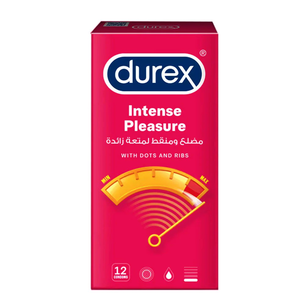 Durex Condoms Intense Pleasure 12's
